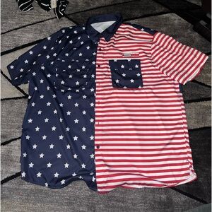 Ocean + Coast Men’s USA Button Down XXL